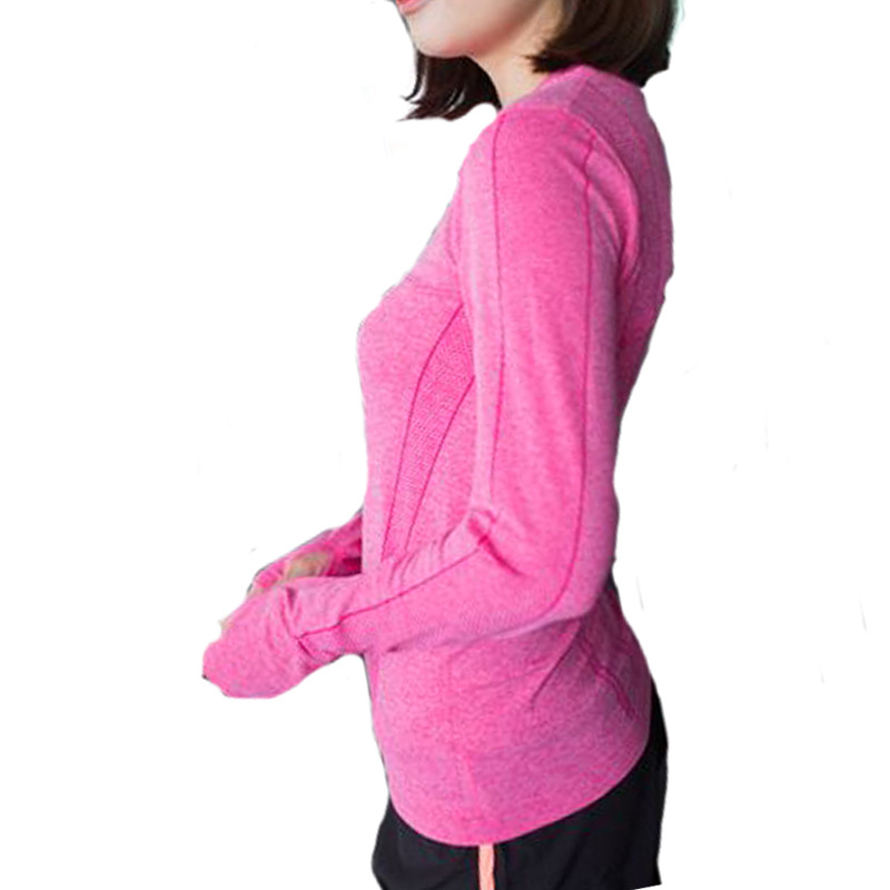 +SPORT支持跨境电商代发女款骑行服长袖自行车服运动服运动上衣|ms