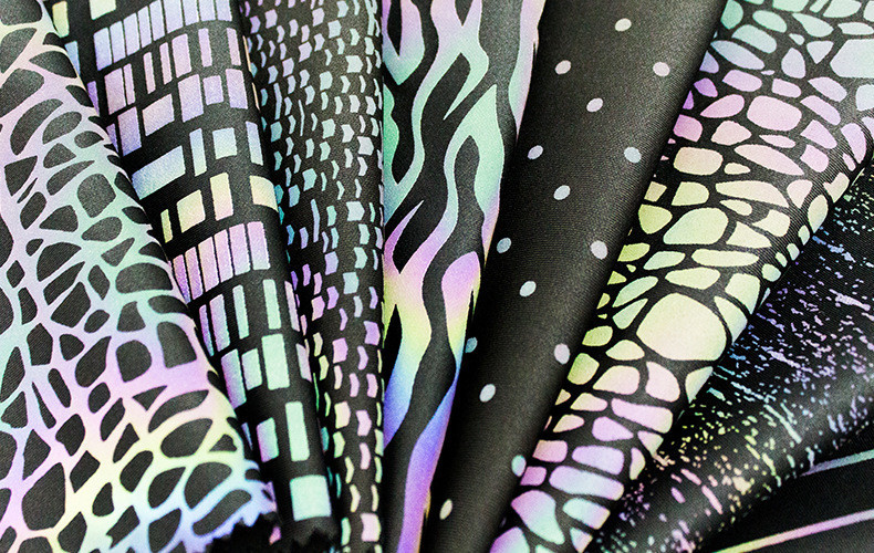 幻彩印花反光布