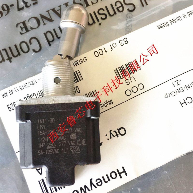 1NT1-3D钮子开关拨动开关全新霍尼韦尔HONEYWELL