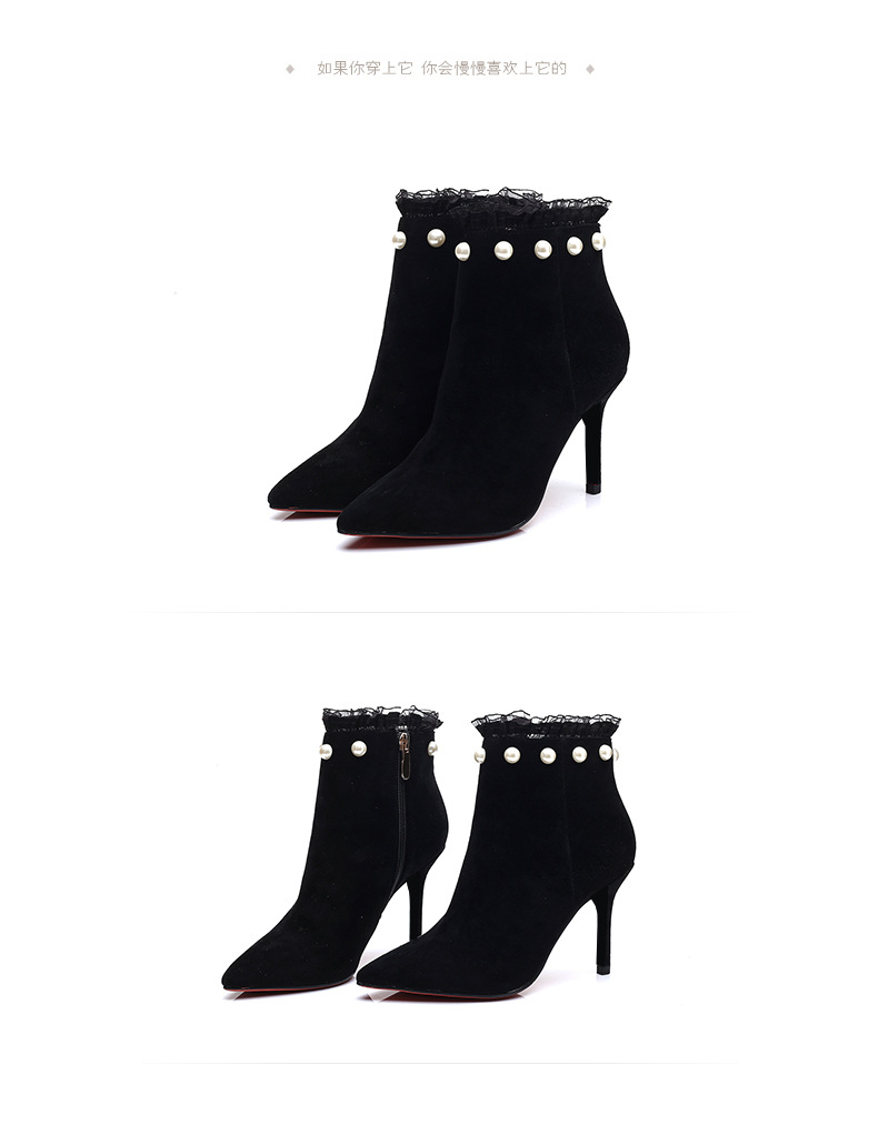 Bottes femme en Daim - Ref 3355173 Image 13