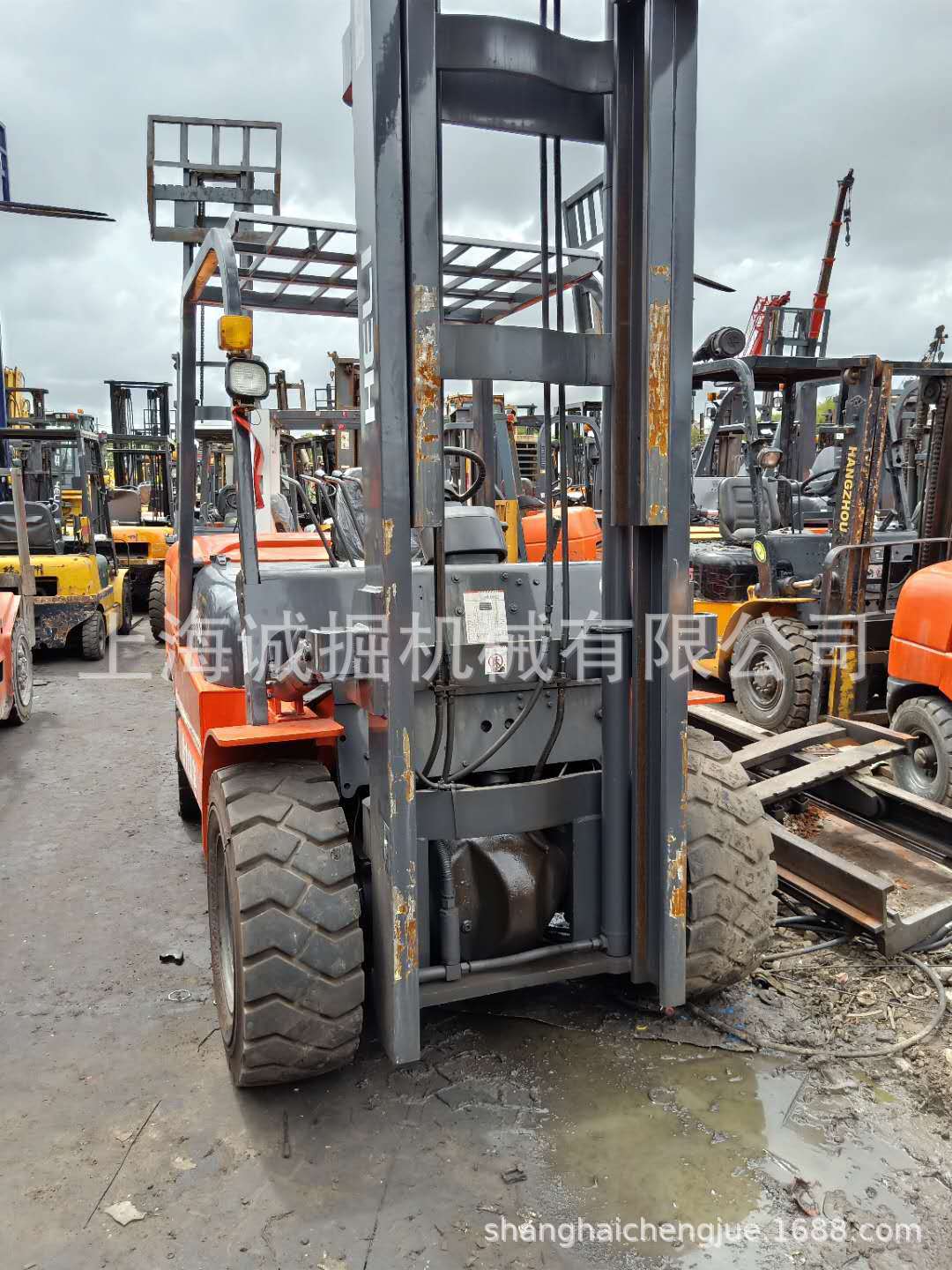 二手叉车丶杭州二手7吨8吨叉车|合力5吨二手叉车
