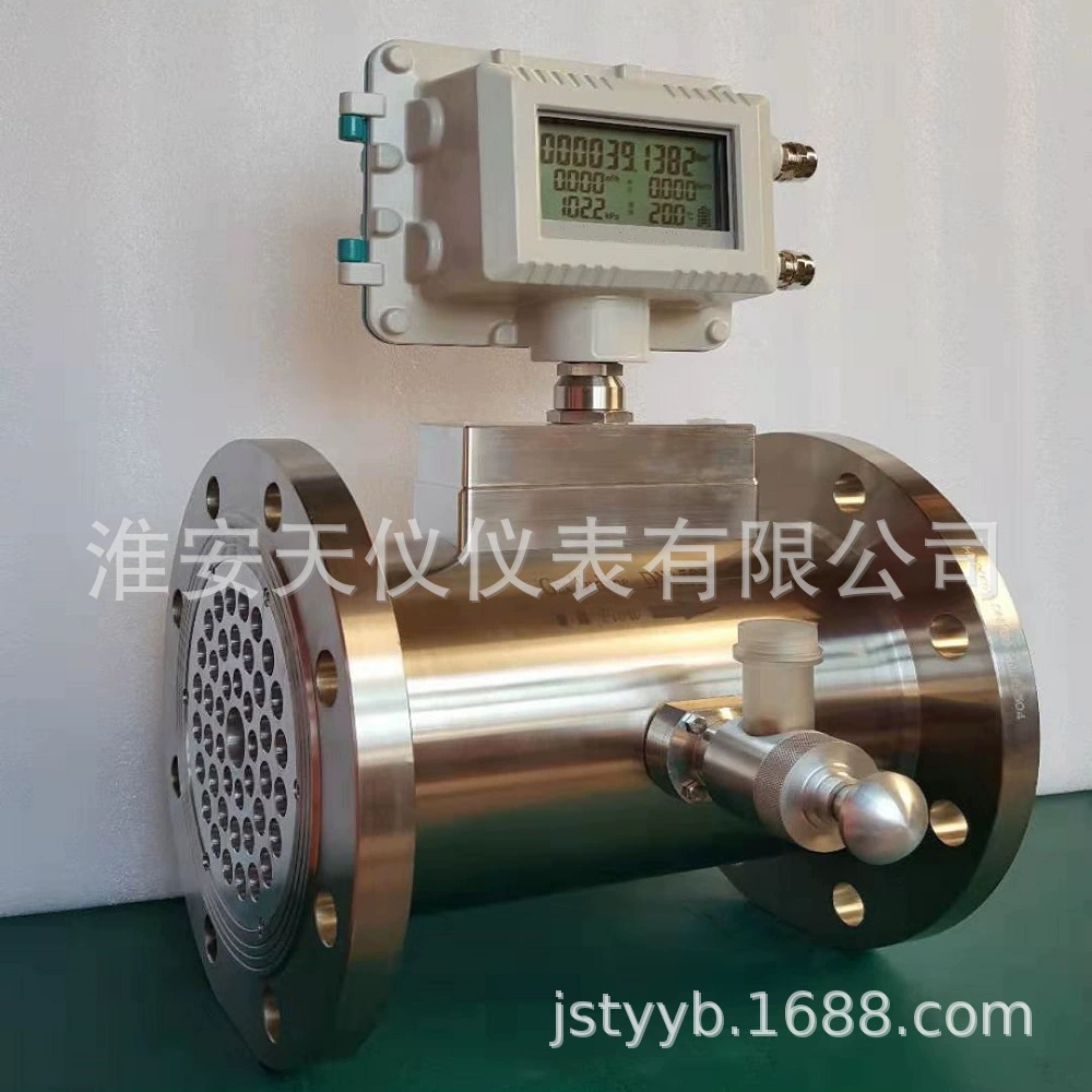Газовый турбинный расходомер Высокая точность газовый расходомер с масляным отверстием газовый турбинный расходомер