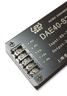 DAE40-S24w宽范围输入85-265VAC符合CE40W24V一体化开关电源模块