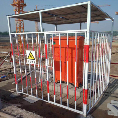 工地电箱防护棚一级二级电箱防护棚组装式防护栏杆|ms