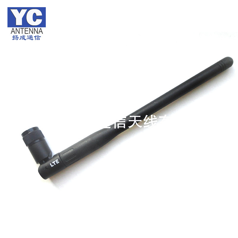 工厂供应4G全向胶棒天线 老鼠尾巴屏蔽器4G天线 棒状天线