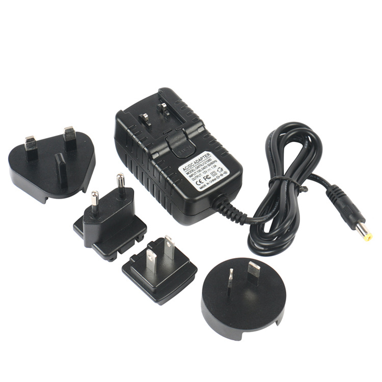 轉換器電源12V1A多國轉換插頭開關電源