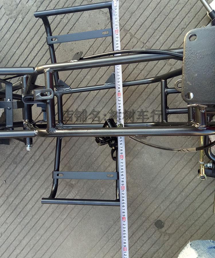Four-wheel bull homemade ATV modified motorcycle frame assembly gasoline frame front steering rear axle kit