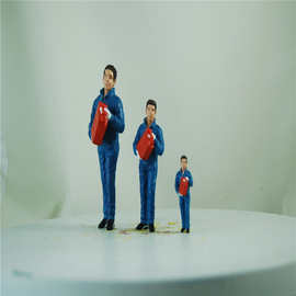 关节手脚可动农场牛仔工人动漫周边 手办玩具礼品摆件树脂PU定做