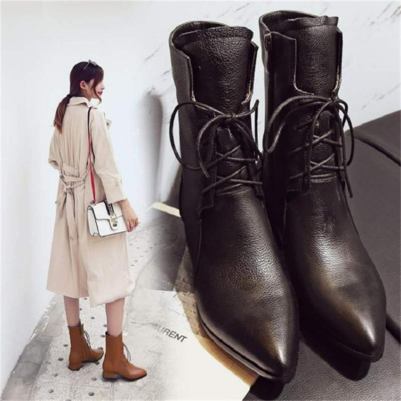 Bottes femme en PU artificiel - Ref 3355240 Image 4