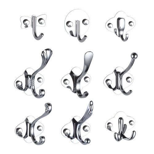 Stainless steel single hook, kitchen and bathroom hooks, bathroom coat hooks, engineering hanging hooks, wall hanging hooks, door back hooks without drilling, towel hooks