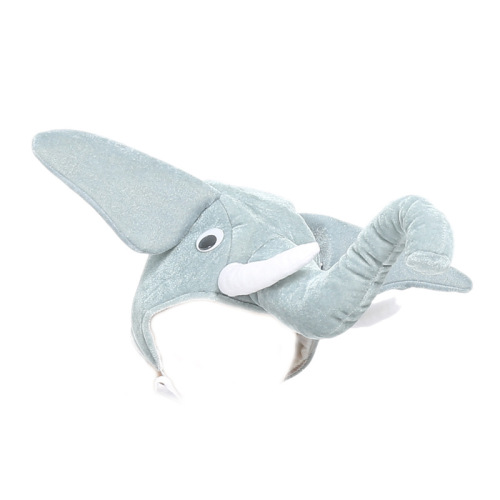 Student stage event performance children parent-child performance headwear cartoon animal lion fox elephant bear style hat