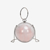 Acrylic shoulder bag, spherical phone bag, chain, one-shoulder bag, Korean style