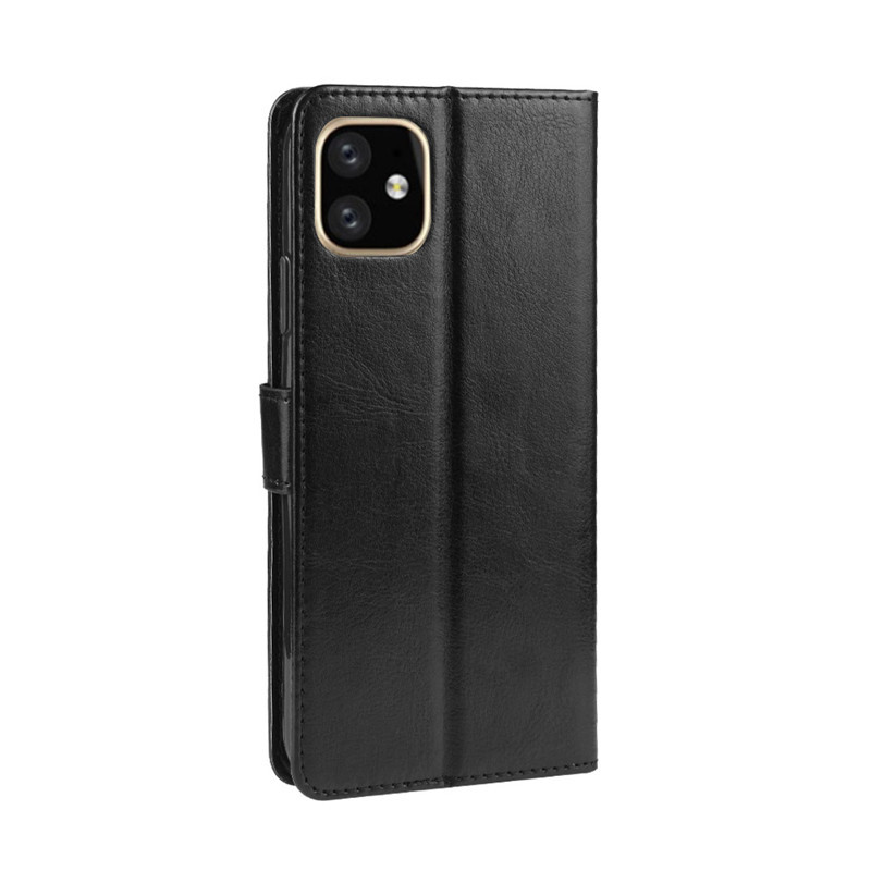 Crazy Horse Leather Flip Case For Iphone Pro Max With Card Slot_voghion.com