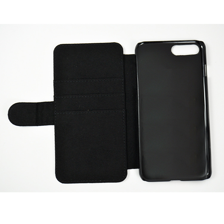 适用于iPhone7P热转印PU皮套空白素材可个性化照片手机壳