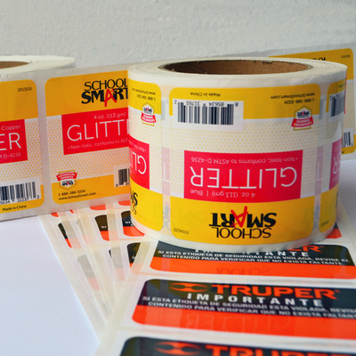 厂家pvc卷筒不干胶标签定做卷筒标签定做彩色铜板纸标签定做强粘