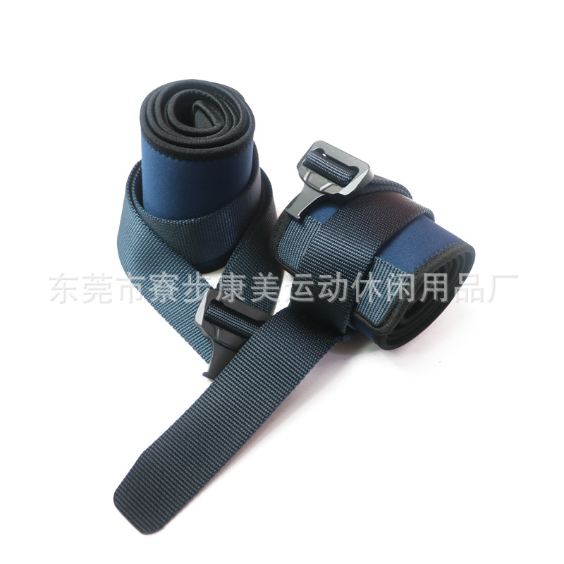 健身房伸展运动弹力带治疗床使用助力带潜水料用品临床捆绑固定带