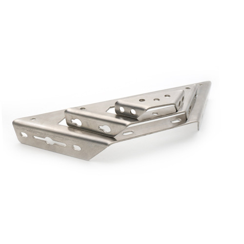 Stainless steel multifunctional corner code, shelf bracket, three-sided fixed connection angle iron, 90-degree reinforced universal corner code
