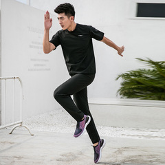 Sweat-proof men's sports suit, sweating suit, sauna boxing sweat suit, fitness running training, plus-size sweat-proof suit