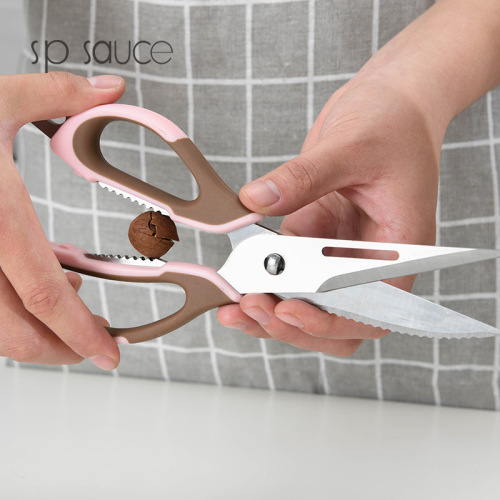 SP SAUCE new product multi-functional kitchen scissors household powerful kitchen scissors for cutting cooked vegetables