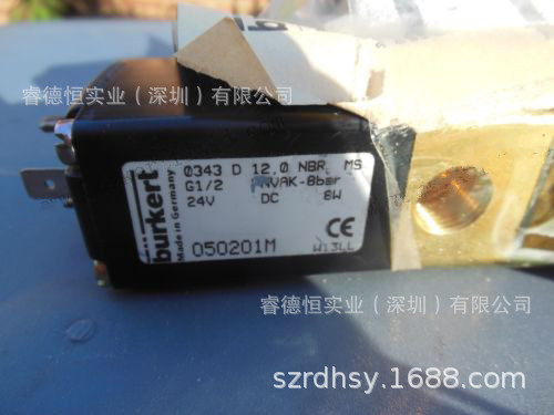 德国进口 burkert 0343 C D 8.0 12.020.0 两位三通电磁阀 大口径