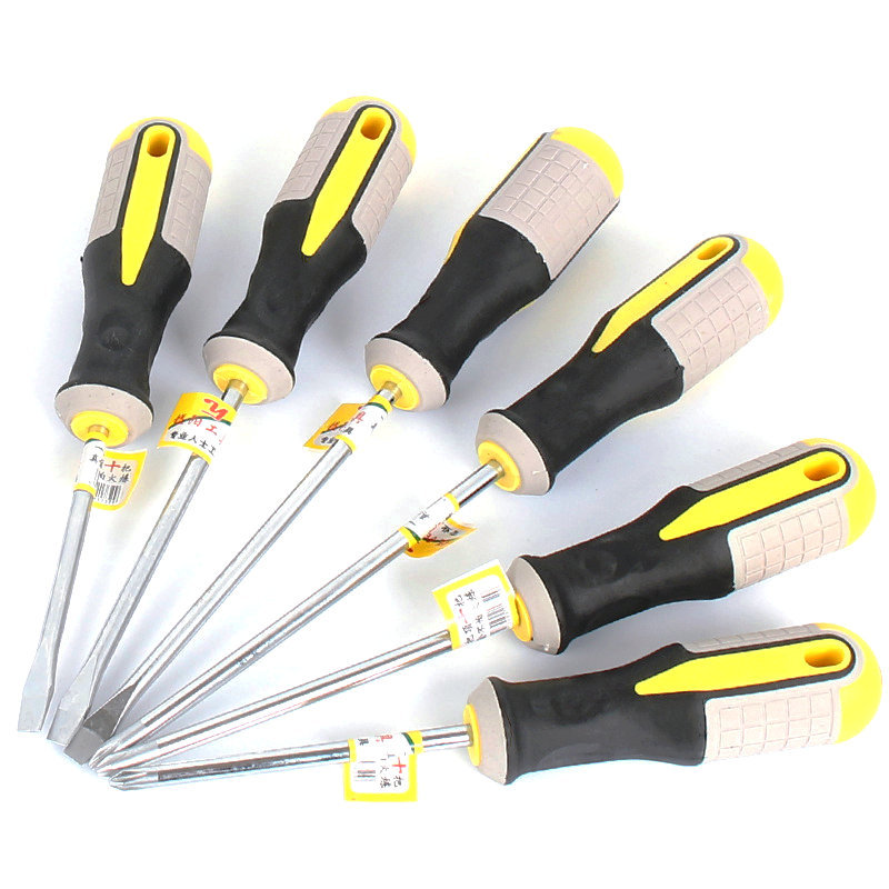 Qiyao multi-funcional de aleación de cromo vanadio destornillador Cruz con destornillador magnético herramientas de hardware de reparación