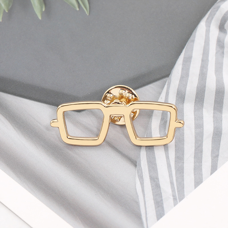 Grenz Überschreitende   Neue Koreanische Mode Kreative Brille Sonnenbrille Rahmen Nadel Brosche Zubehör Großhandel display picture 7