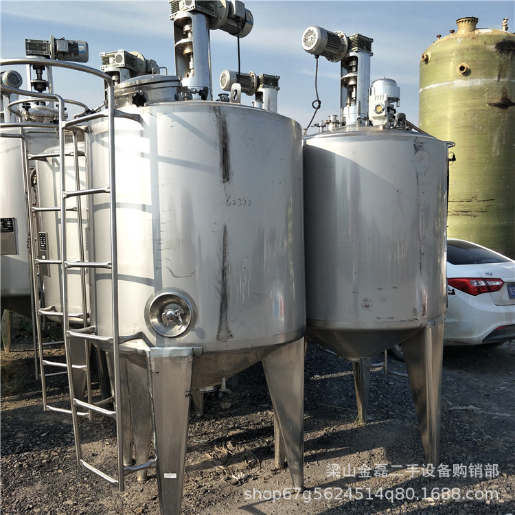 二手乳品发酵罐 不锈钢乳品发酵罐 6立方乳品发酵罐价格奶制品