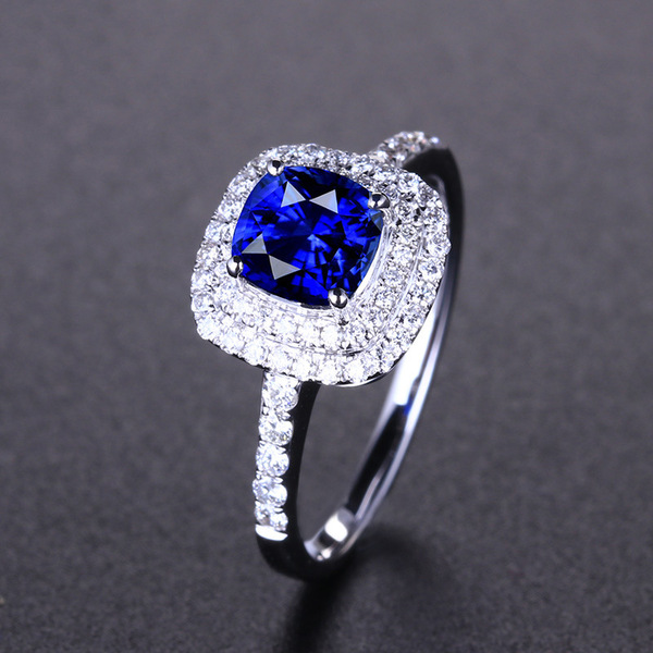 elegant royal elite sapphire ring with stone