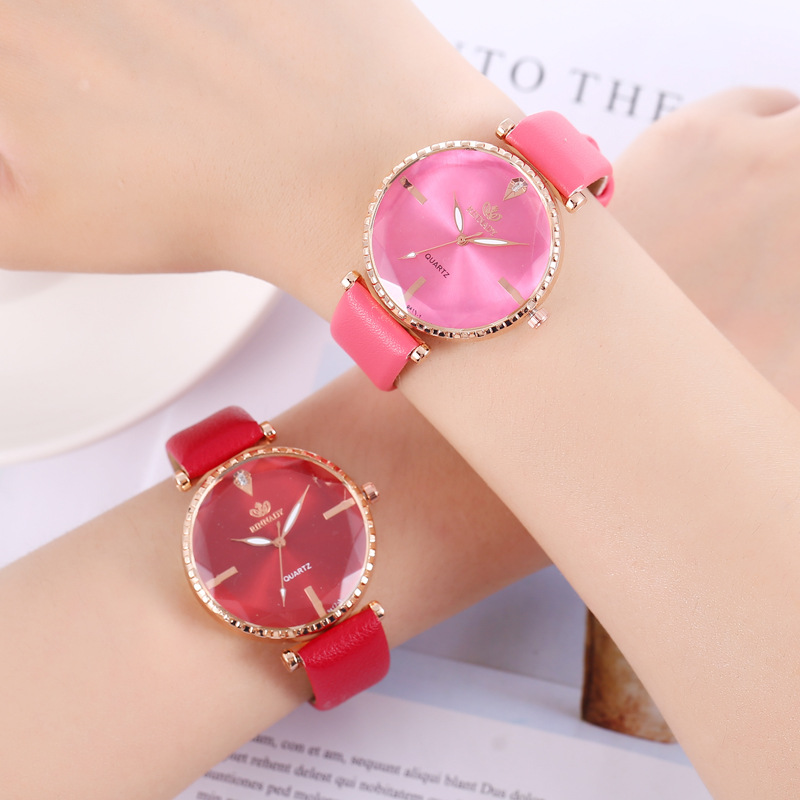 Diamond-Studded Women's Watch