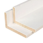 厂商直销家装实木线条 简约白色涂泥实木门套线条  实木喷涂线条