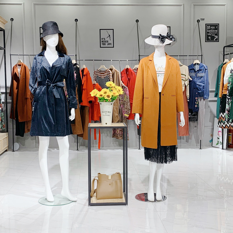 秋水2020春裝品牌折扣實體店直播貨源走份批發沙河十三行庫存尾貨