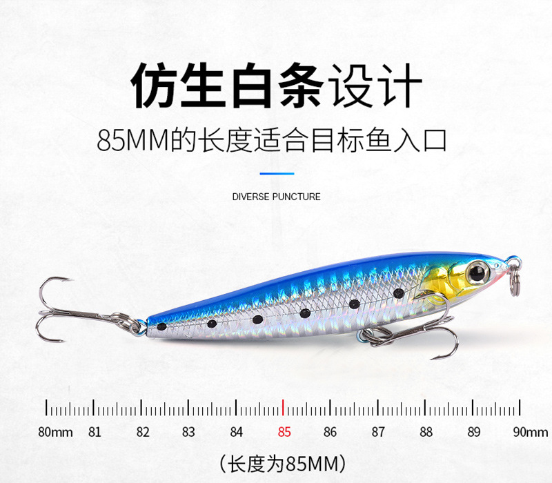 Sinking Minnow Fishing Lures Hard Plastic baits Fresh Water Bass Swimbait Tackle Gear