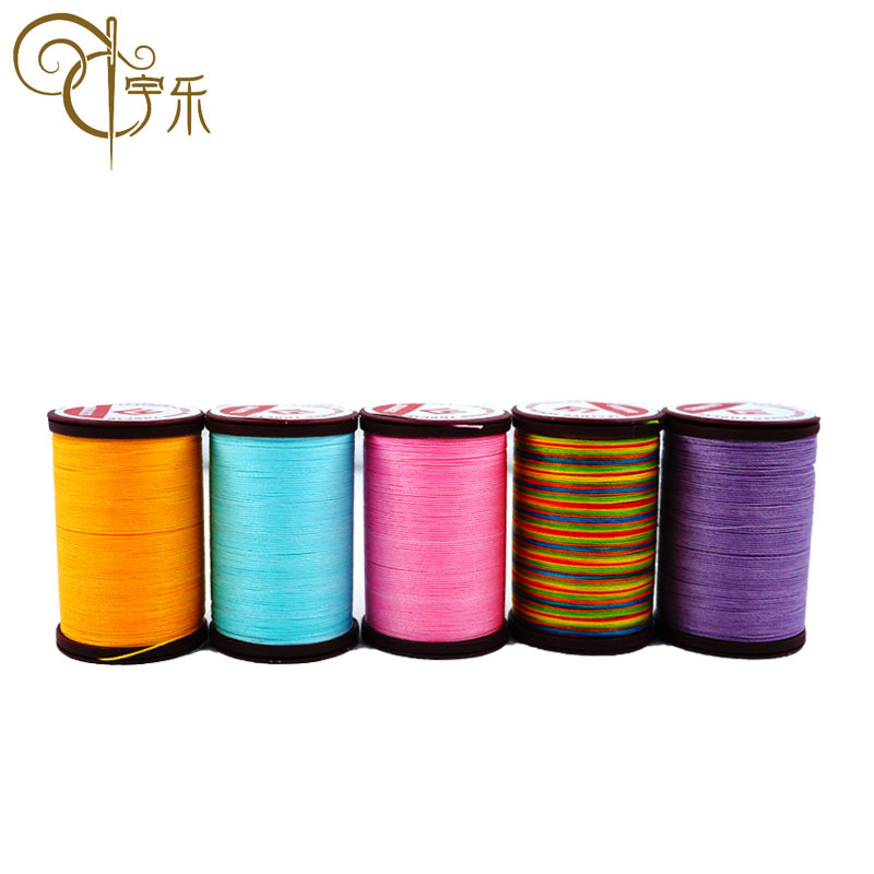 宇乐新款  小卷40米DIY新型手缝圆蜡线0.8mm 涤纶圆蜡线 手工蜡线|ru