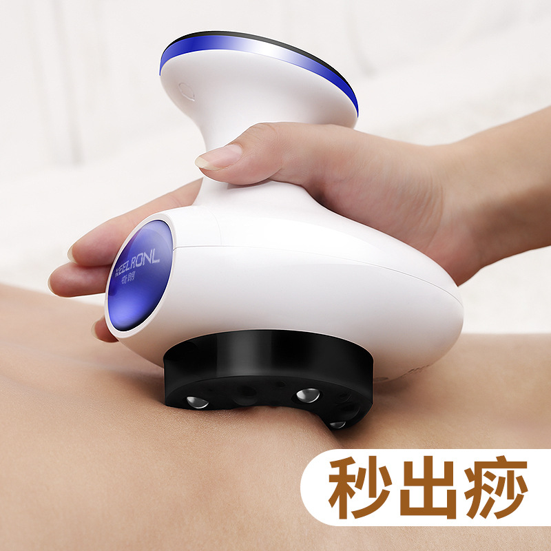 操盤手電動刮痧器拔罐紅外熱療刮痧按摩器刮痧儀家庭按摩刮痧拔罐