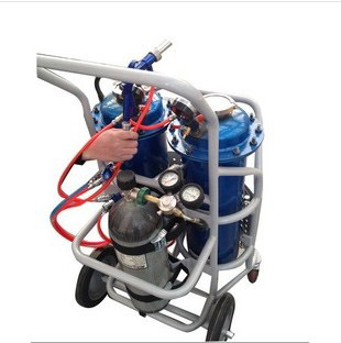 QKP-2气动式快速密闭喷涂机 长期供应气动式快速密闭喷涂机