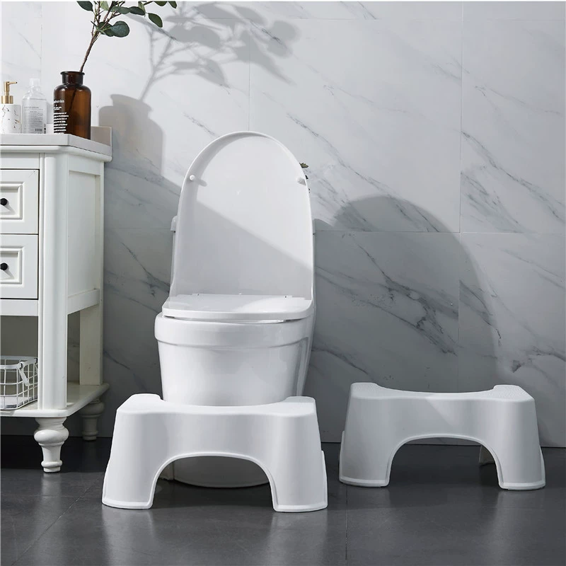 Plastic toilet, white warm footstool, wholesale