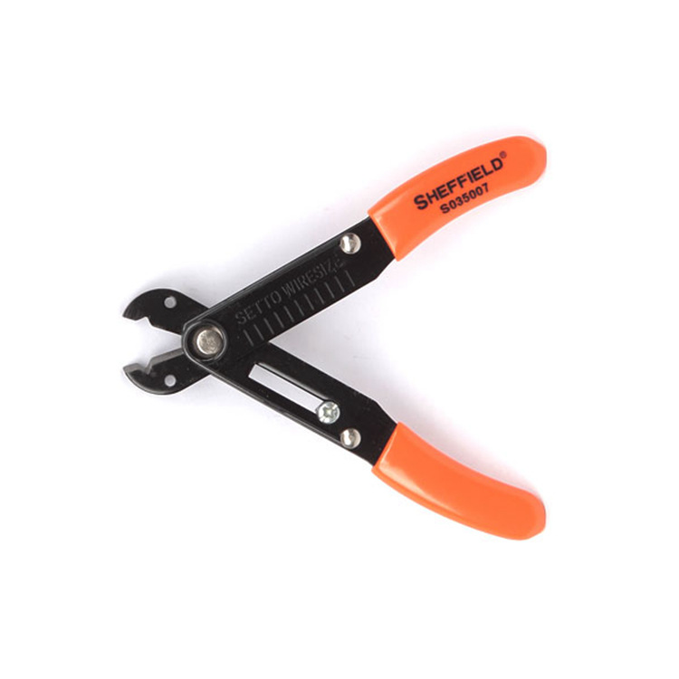 钢盾工具 5寸剥线钳剥线器0.5-4mm S035007