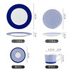 Ceramic dinner plate, coffee tableware, set, Birthday gift, wholesale, custom made