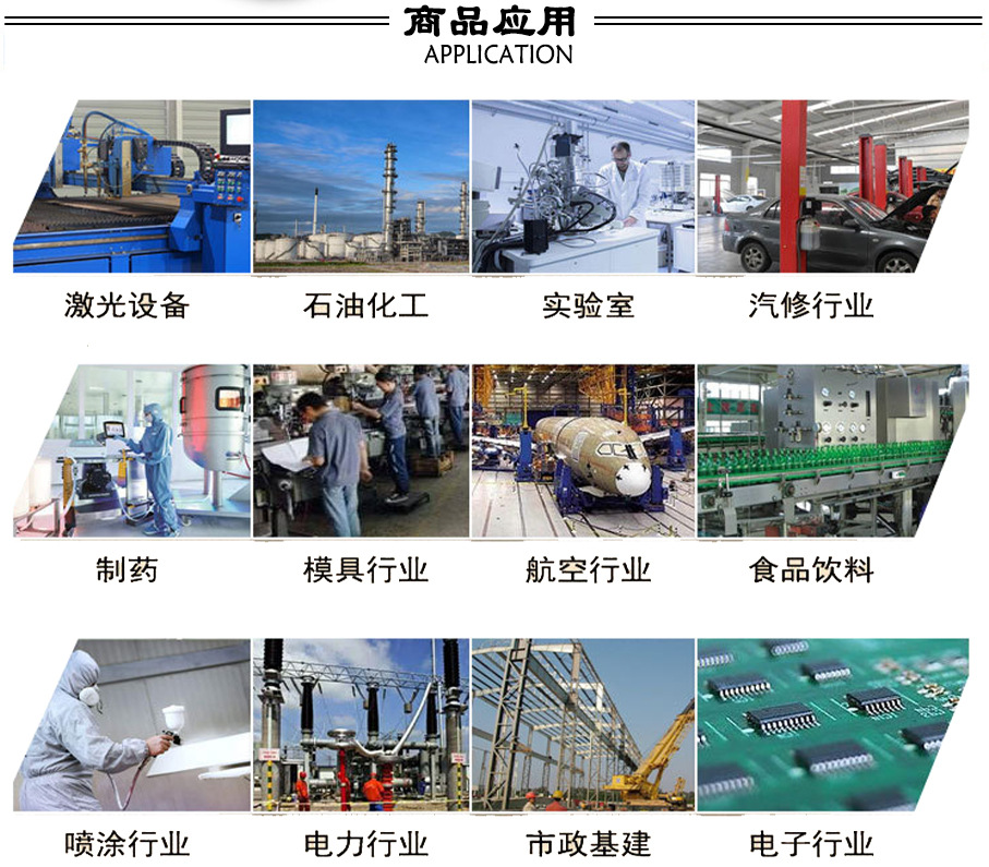 永磁变频空压机应用范围