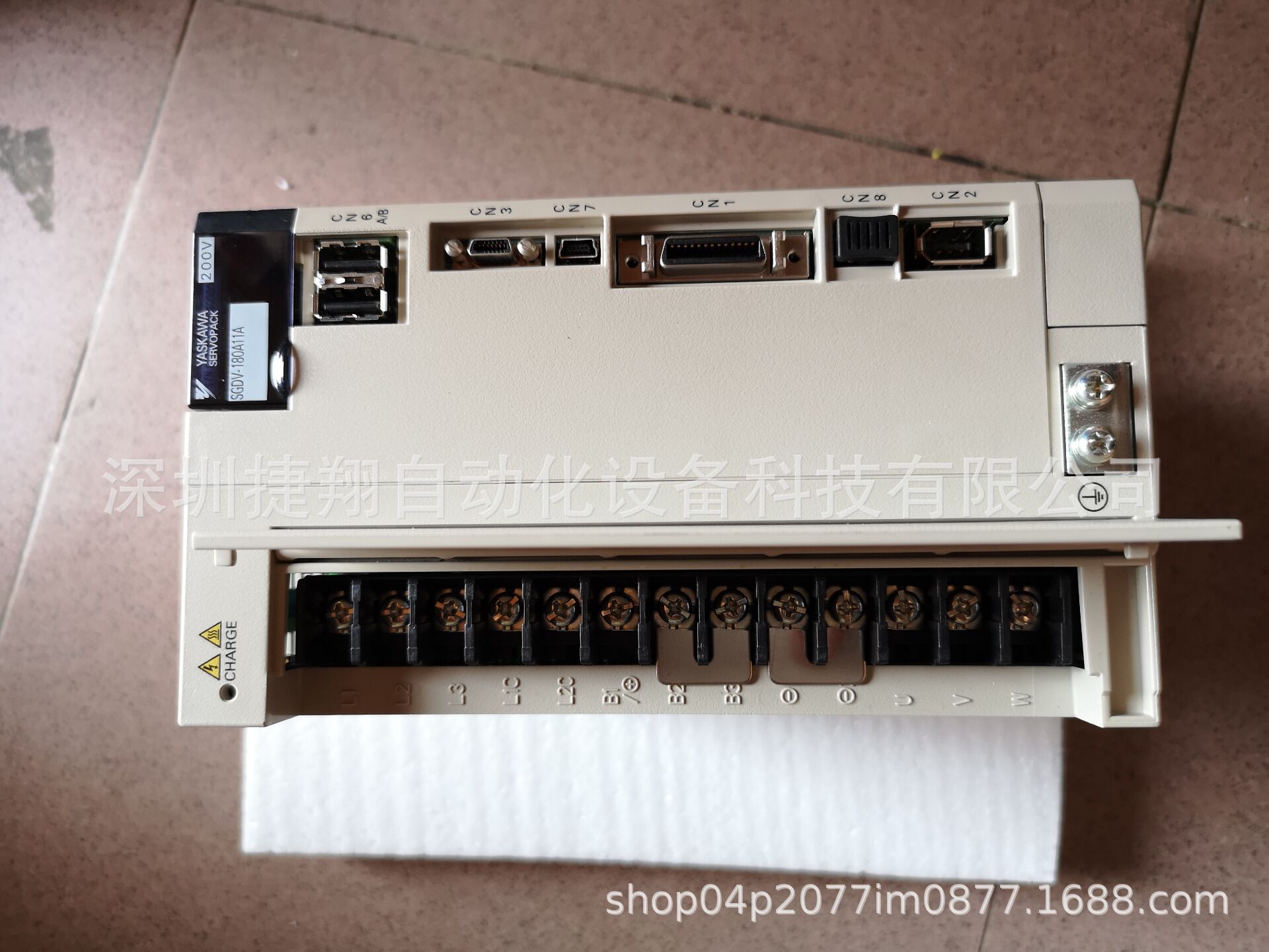 SGM7G-7FC61+SGD7S-550A00A原装现货安川伺服电机伺服驱动器安川S