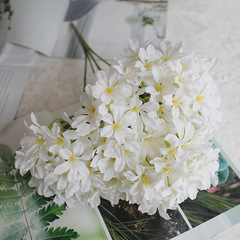 仿真繡球花束 6頭大繡球 婚慶裝飾婚禮堂12色可選 繡球花擺件家居