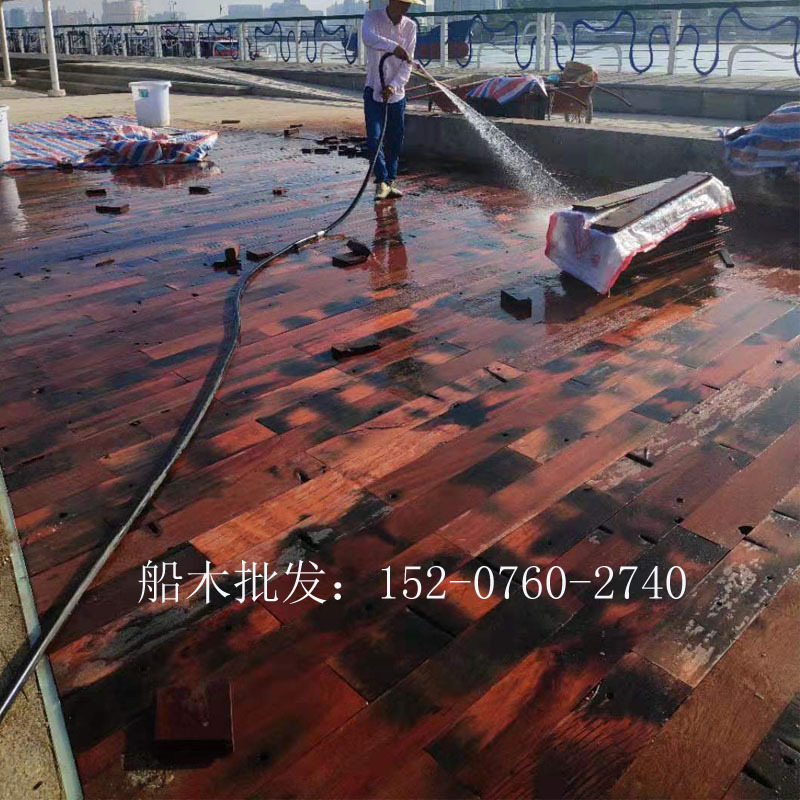 船木地板 實木地板 老船木裝飾板 園林景區戶外地板 老木板材裝飾