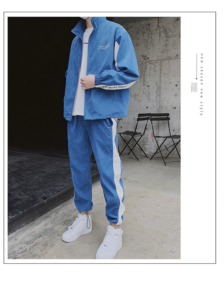 Men's Hip-Hop Sweatshirt Set - Image 13