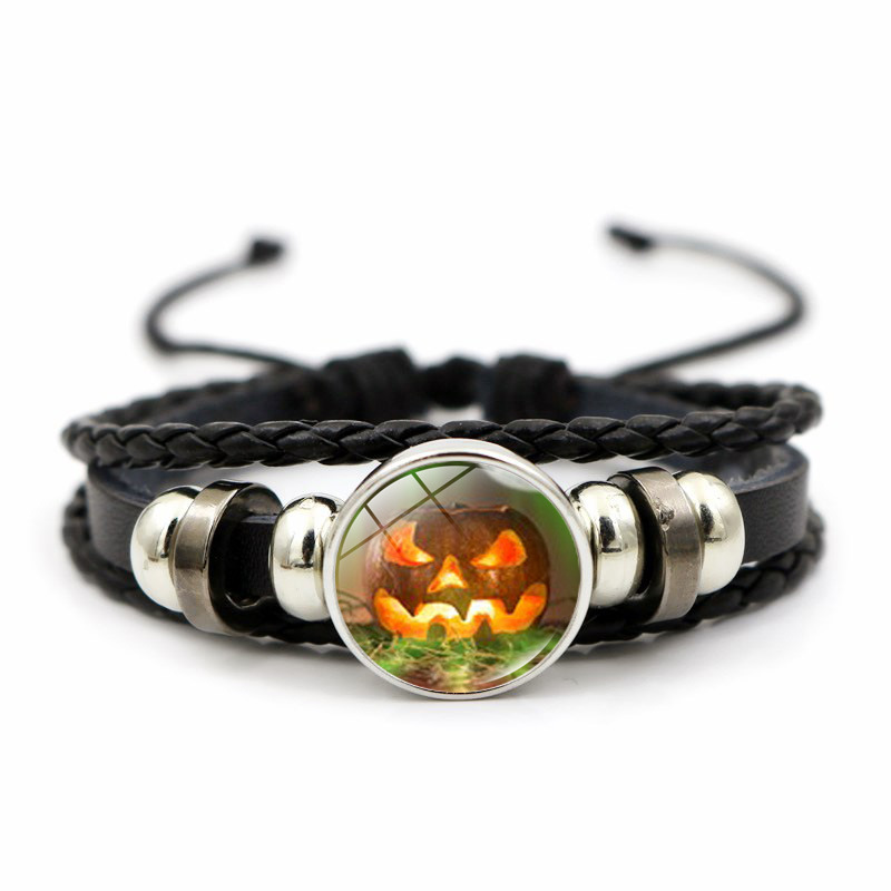Bracciale di perle halloween accessorio gioiello fatto a mano_voghion.com