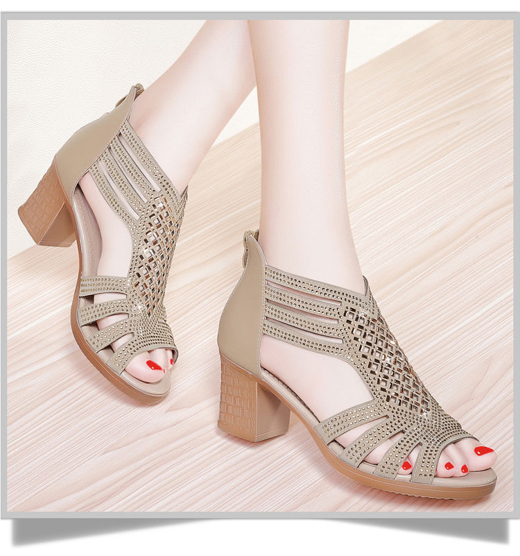 Chaussures été pour femme en Caoutchouc - Ref 3345861 Image 3