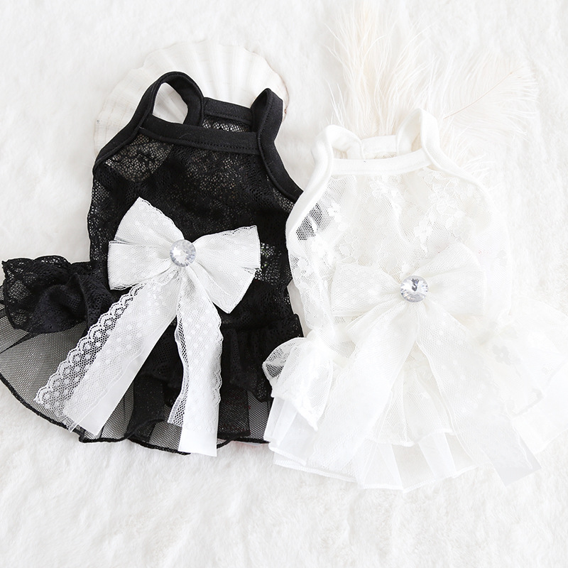 蕾丝仙气蝴蝶结裙