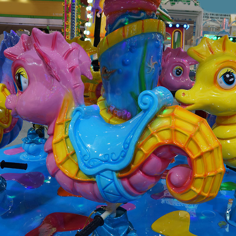 Equipos de atracción para niños 18 personas 12 personas 26 personas marino carrossel marino carrossel máquina de juego grande