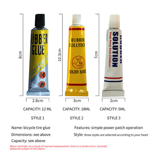 Bicycle tire repair glue inner tube tire repair glue tool bicycle tire repair fluid electric vehicle motorcycle tire repair glue