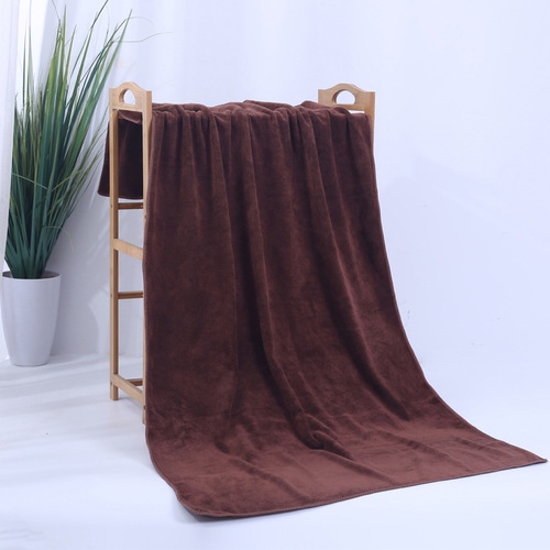 Superfine Fiber Thick Soft Absorbent Increased Washing and Wiping Cleaning Towel Salon Bath Towel Wholesale