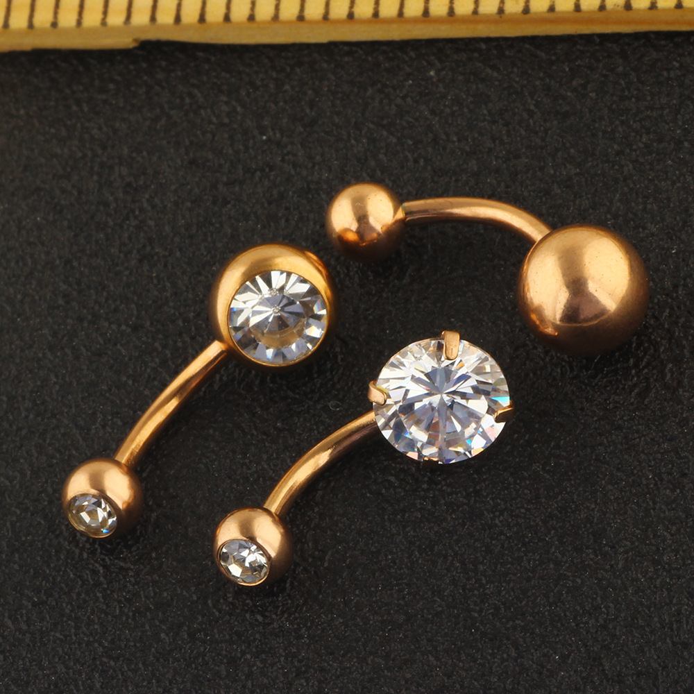 Pointed titanium steel lip stud product view